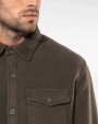 Laines polaires personnalisable KARIBAN Surchemise polaire doublée sherpa polaire homme