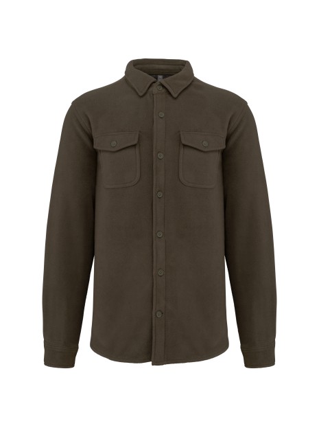 KARIBAN Surchemise polaire doublée sherpa polaire homme /api/colors/af254901-28c4-43d2-8122-0b312fd24518 personnalisable