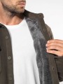 Laines polaires à personnaliser KARIBAN Surchemise polaire doublée sherpa polaire homme 