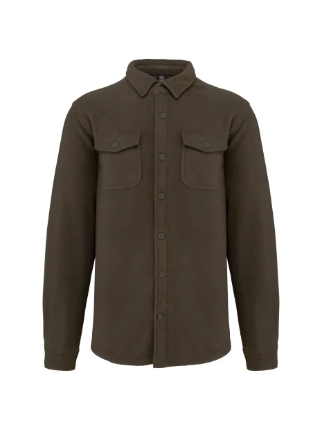 KARIBAN Surchemise polaire doublée sherpa polaire homme /api/colors/af254901-28c4-43d2-8122-0b312fd24518 personnalisable