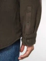 Laines polaires à personnaliser KARIBAN Surchemise polaire doublée sherpa polaire homme 