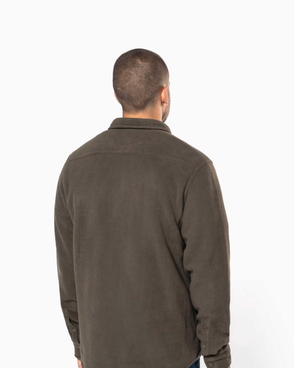 Laines polaires personnalisable KARIBAN Surchemise polaire doublée sherpa polaire homme