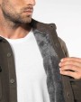 KARIBAN Fleece-Hemdjacke mit Sherpa-Futter Polar Fleeces personalisierbar
