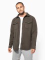 Laines polaires à personnaliser KARIBAN Surchemise polaire doublée sherpa polaire homme 