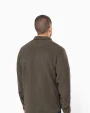 KARIBAN Fleece-Hemdjacke mit Sherpa-Futter Polar Fleeces personalisierbar