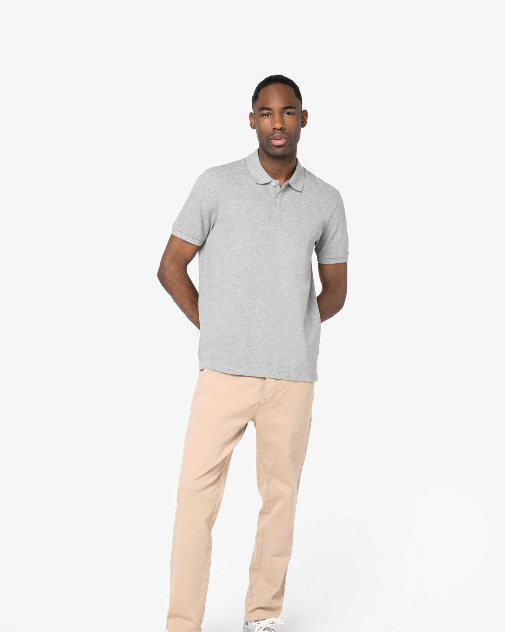 Broeken NATIVE SPIRIT Ecologische herenchino French Terry voor bedrukking &amp; borduring