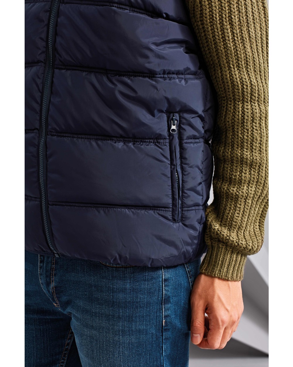 2786 Bryher recycled bodywarmer Jacken personalisierbar