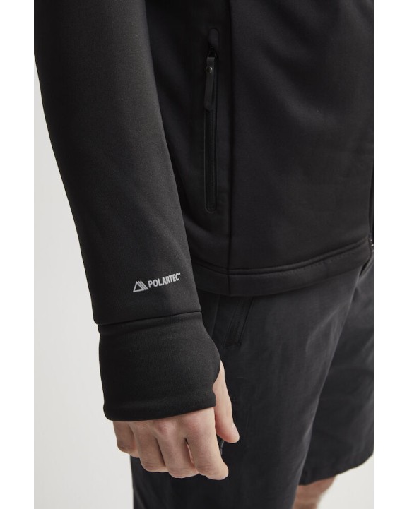 CRAFT Trict Polartec Hood M Sweatshirts personalisierbar
