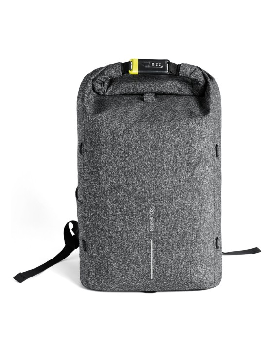 4DO Urban schnitthemmender Anti-Diebstahl-Rucksack Taschen personalisierbar