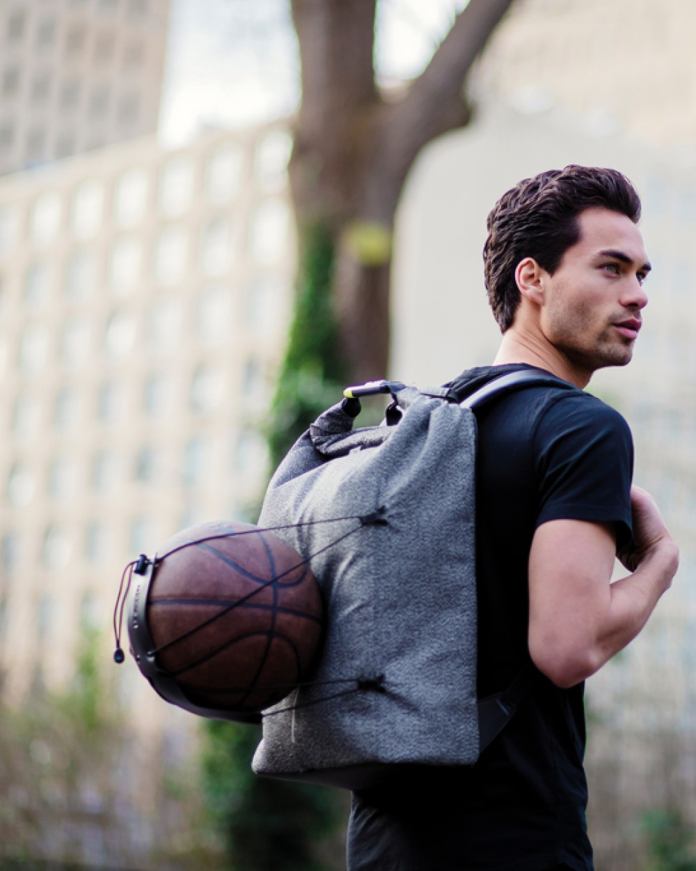 4DO Urban schnitthemmender Anti-Diebstahl-Rucksack Taschen personalisierbar