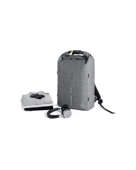 4DO Urban schnitthemmender Anti-Diebstahl-Rucksack Taschen personalisierbar