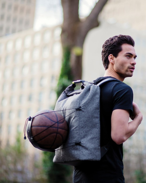 4DO Urban schnitthemmender Anti-Diebstahl-Rucksack Taschen personalisierbar