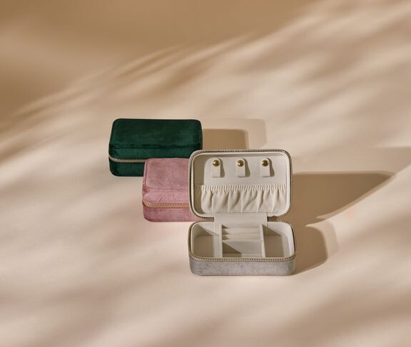 Sacs & Bagagerie personnalisable BAG BASE VELVET JEWELLERY CASE