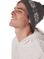 Bonnets à personnaliser K-UP Bonnet de Noël tricoté motif étoiles 