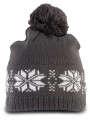K-UP Bonnet de Noël tricoté motif étoiles /api/colors/42985ae1-1376-417b-a8c9-1d6243c6854b personnalisable