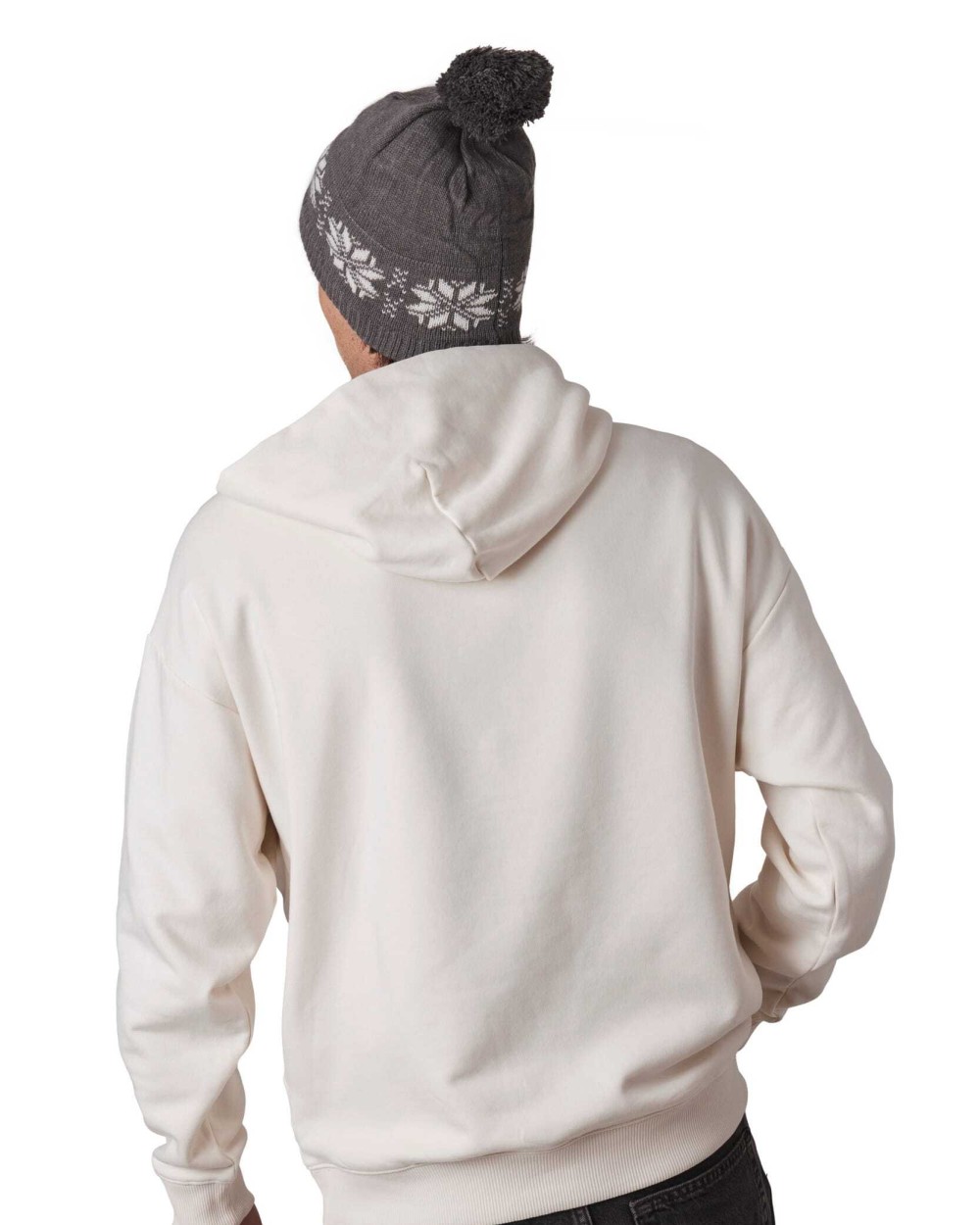 Bonnets personnalisable K-UP Bonnet de Noël tricoté motif étoiles
