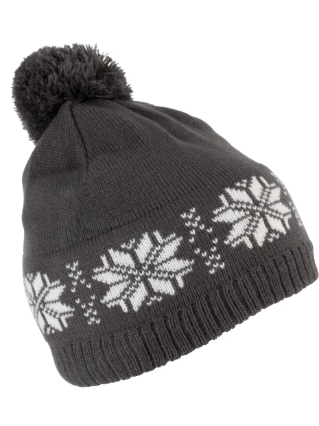 K-UP Bonnet de Noël tricoté motif étoiles /api/colors/42985ae1-1376-417b-a8c9-1d6243c6854b personnalisable