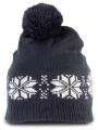 K-UP Bonnet de Noël tricoté motif étoiles /api/colors/bada278f-7cd4-4ee1-857c-a59632707566 personnalisable