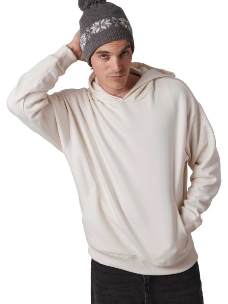 Bonnets à personnaliser K-UP Bonnet de Noël tricoté motif étoiles 