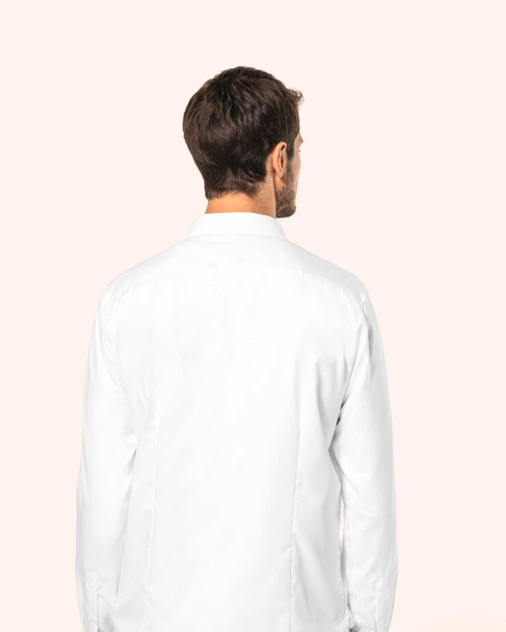 Chemises personnalisable KARIBAN Chemise Oxford pinpoint manches longues homme