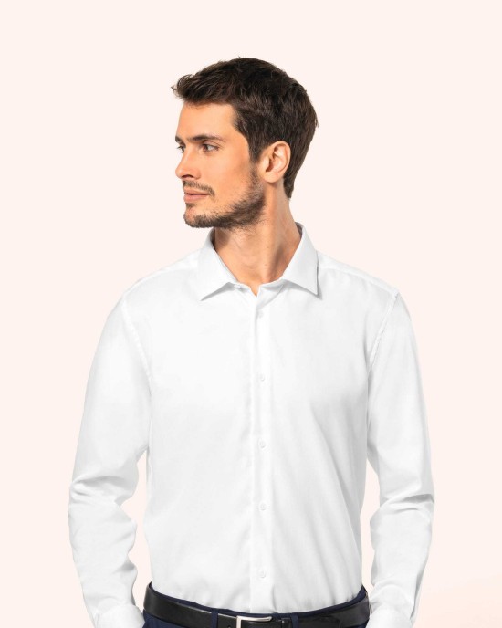 Chemises personnalisable Kariban Chemise Oxford pinpoint manches longues homme