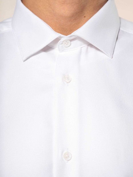 Chemises à personnaliser KARIBAN Chemise Oxford pinpoint manches longues homme 