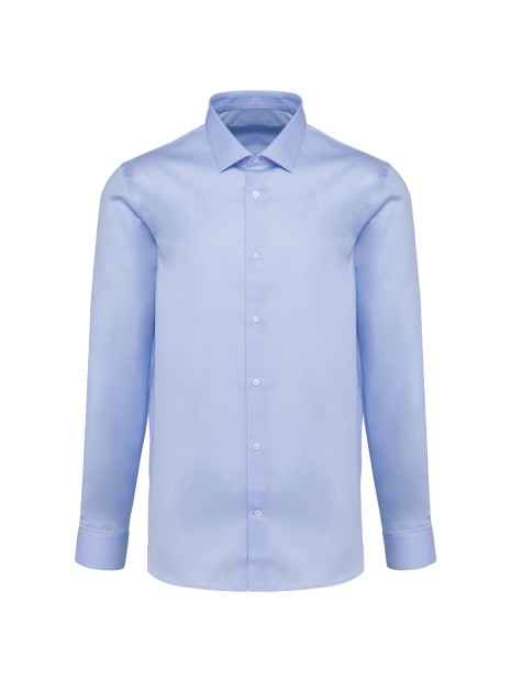 KARIBAN Chemise Oxford pinpoint manches longues homme /api/colors/4cec75fa-1f09-44ce-bebf-23636ee5c6d4 personnalisable