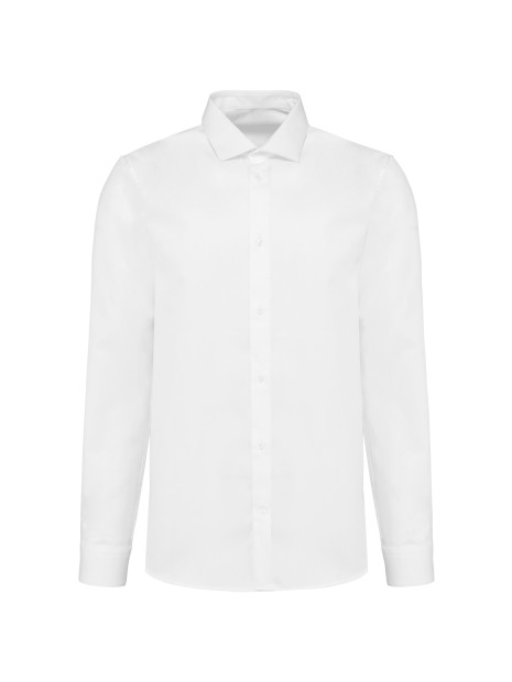 KARIBAN Chemise Oxford pinpoint manches longues homme /api/colors/7a92cd2d-10d2-40b4-928b-296bb7487506 personnalisable