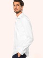 Chemises à personnaliser KARIBAN Chemise Oxford pinpoint manches longues homme 