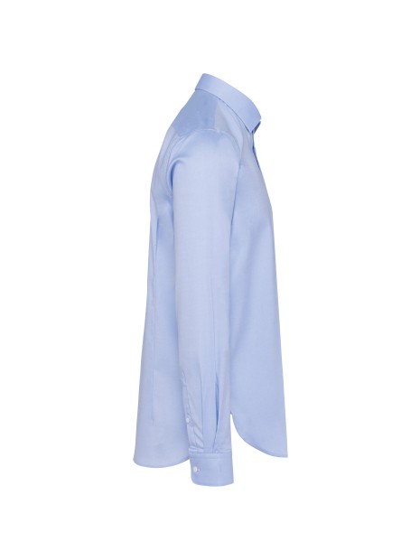 KARIBAN Chemise Oxford pinpoint manches longues homme /api/colors/4cec75fa-1f09-44ce-bebf-23636ee5c6d4 personnalisable