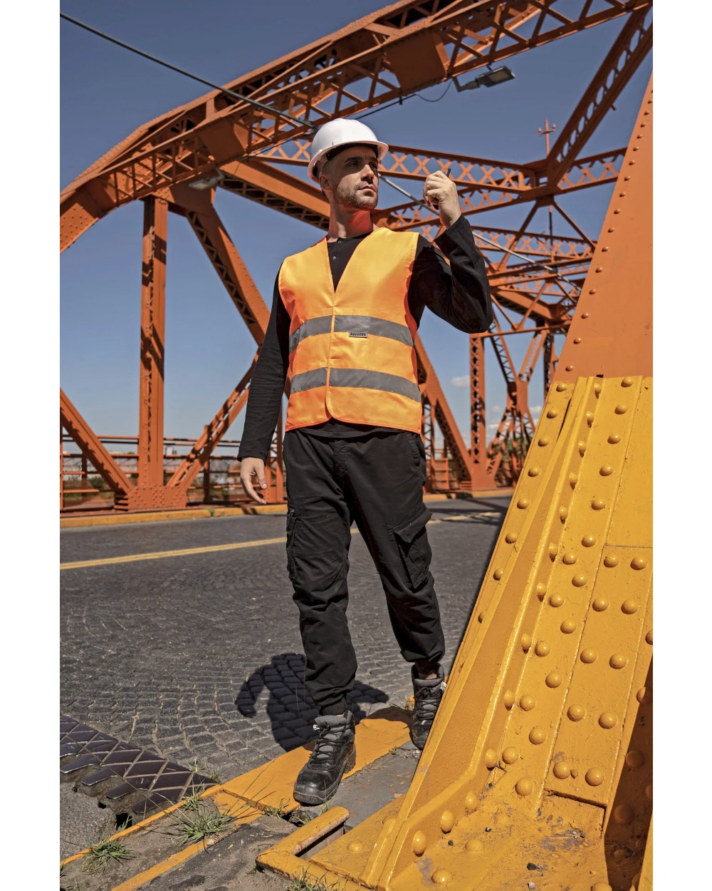 Vestes personnalisable KORNTEX Safety Vest Professional 80/20 Polycotton