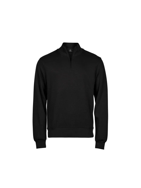 TEE JAYS RIBBED INTERLOCK HALF ZIP /api/colors/b9fdad4a-5e94-45cb-8c03-c08b349b28c3 personnalisable