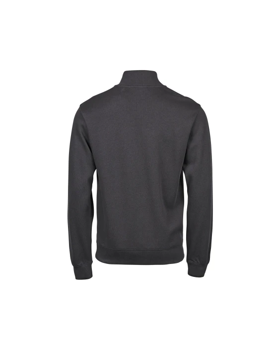 Sweat-shirts personnalisable Tee Jays RIBBED INTERLOCK HALF ZIP
