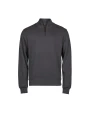 Sweaters & hoodies TEE JAYS RIBBED INTERLOCK HALF ZIP voor bedrukking &amp; borduring