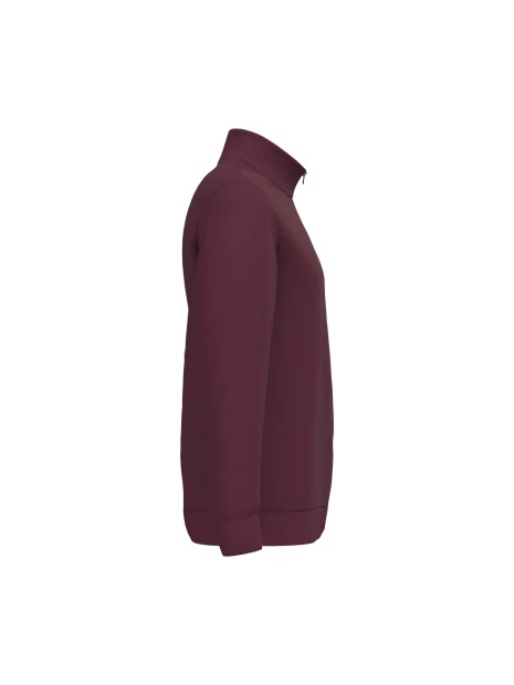 KARIBAN Sweat-shirt col zippé homme /api/colors/3f4410b9-f80f-412a-9aa8-9260cc84003d personnalisable
