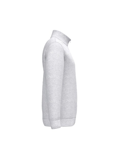 KARIBAN Sweat-shirt col zippé homme /api/colors/4a891c91-7426-40ec-9f86-8674f2899954 personnalisable