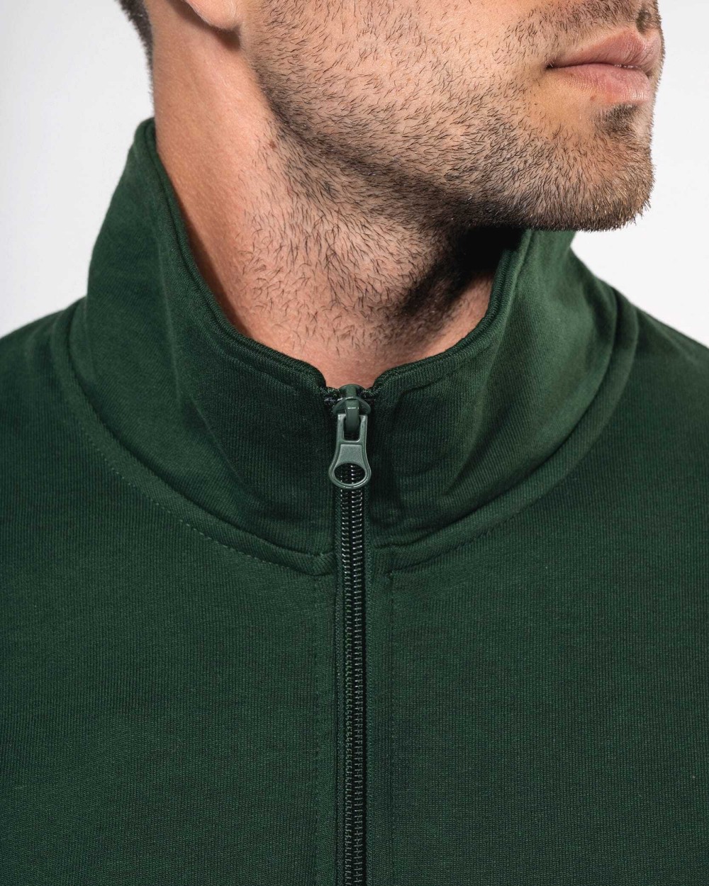 KARIBAN Sweatshirt 1/4-Reißverschluss Sweatshirts personalisierbar