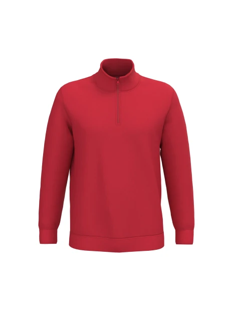 KARIBAN Sweat-shirt col zippé homme /api/colors/c953313a-9c9d-493b-934e-ddcf8fada2ae personnalisable