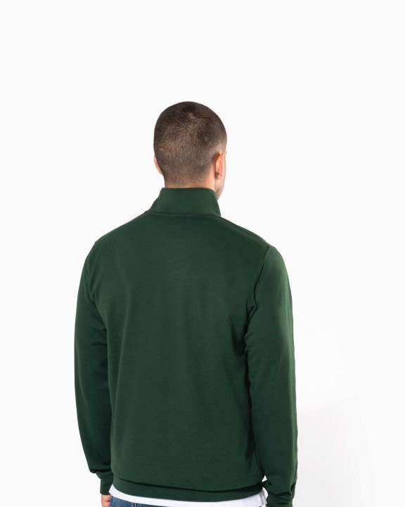 Sweat-shirts personnalisable KARIBAN Sweat-shirt col zippé homme