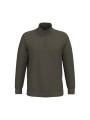 KARIBAN Sweat-shirt col zippé homme /api/colors/7d4189a1-61a3-430b-83e5-a3a6fe159806 personnalisable