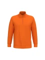 KARIBAN Sweat-shirt col zippé homme /api/colors/d51260d5-b263-4200-988d-ee19f414959e personnalisable