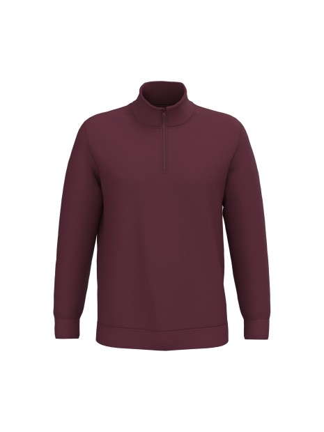 KARIBAN Sweat-shirt col zippé homme /api/colors/3f4410b9-f80f-412a-9aa8-9260cc84003d personnalisable