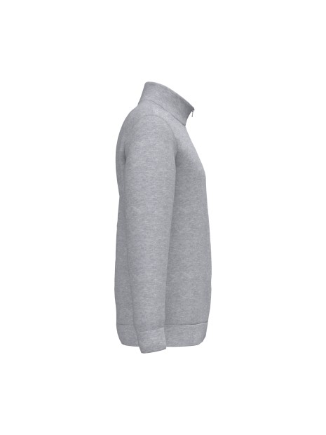 KARIBAN Sweat-shirt col zippé homme /api/colors/a37ac46b-201c-43db-9085-8f3a99c04b1c personnalisable