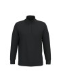 KARIBAN Sweat-shirt col zippé homme /api/colors/b9fdad4a-5e94-45cb-8c03-c08b349b28c3 personnalisable