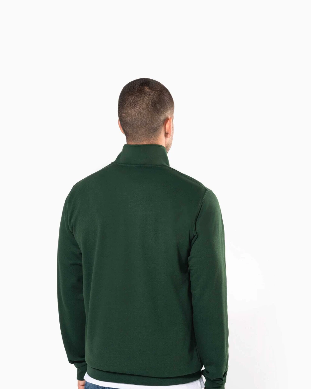 Sweaters & hoodies KARIBAN Sweater met ritskraag voor bedrukking &amp; borduring