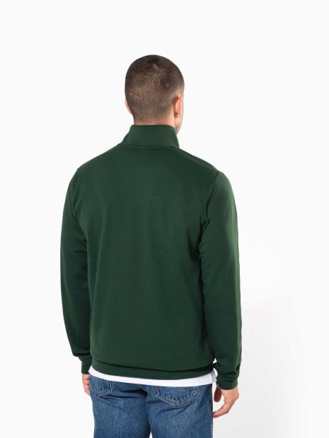 Sweat-shirts à personnaliser KARIBAN Sweat-shirt col zippé homme 