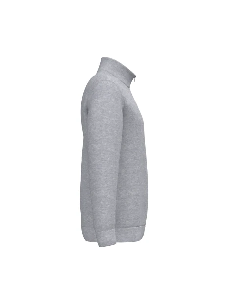 KARIBAN Sweat-shirt col zippé homme /api/colors/a37ac46b-201c-43db-9085-8f3a99c04b1c personnalisable