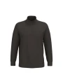 KARIBAN Sweat-shirt col zippé homme /api/colors/3664e9be-231a-44a8-bacd-707b001b474c personnalisable