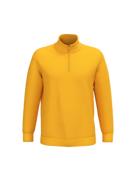 KARIBAN Sweat-shirt col zippé homme /api/colors/ea0c172c-722e-46fc-acb7-2617a4097874 personnalisable