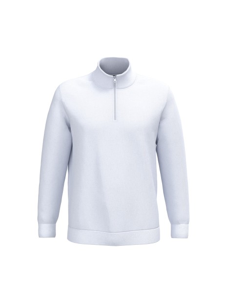 KARIBAN Sweat-shirt col zippé homme /api/colors/7a92cd2d-10d2-40b4-928b-296bb7487506 personnalisable